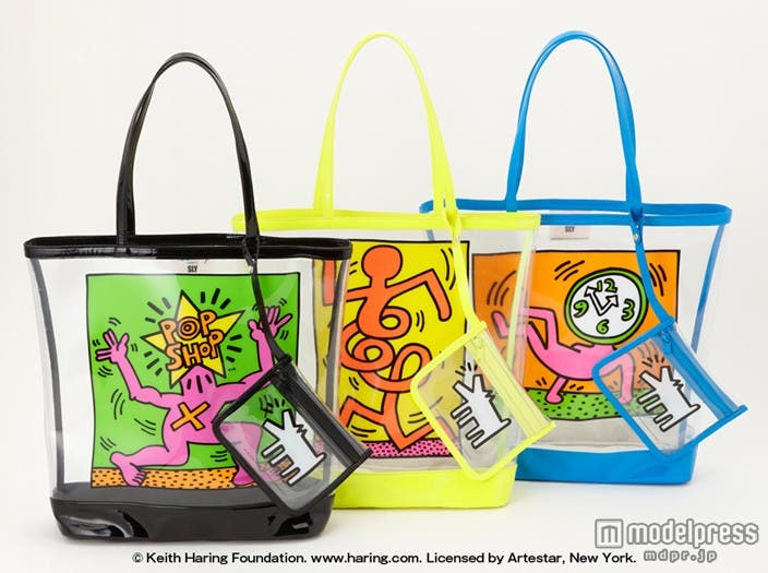 「SLY」春夏コレクション/キースへリング×SLYバッグ