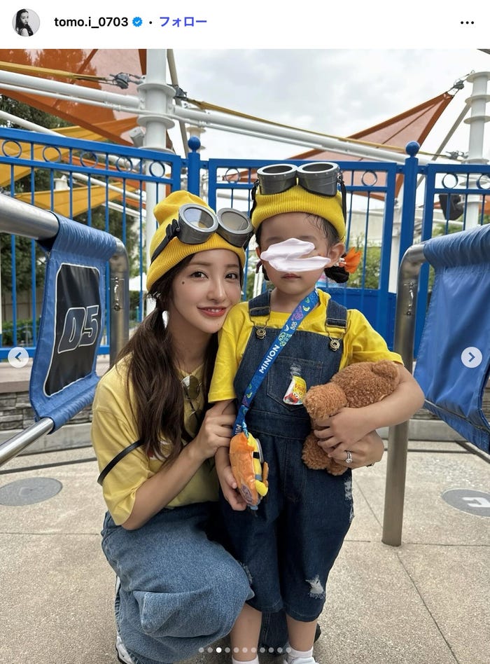 板野友美Instagramより