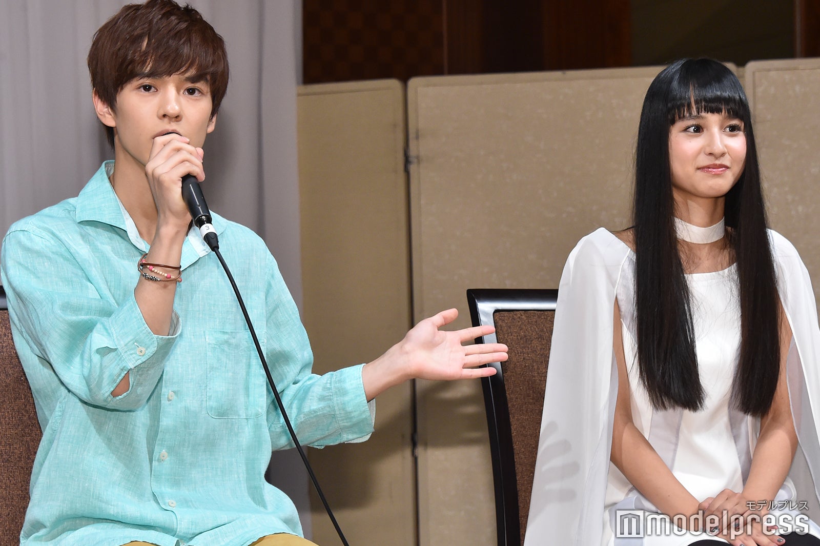 奥野壮、大幡しえり （C）モデルプレス