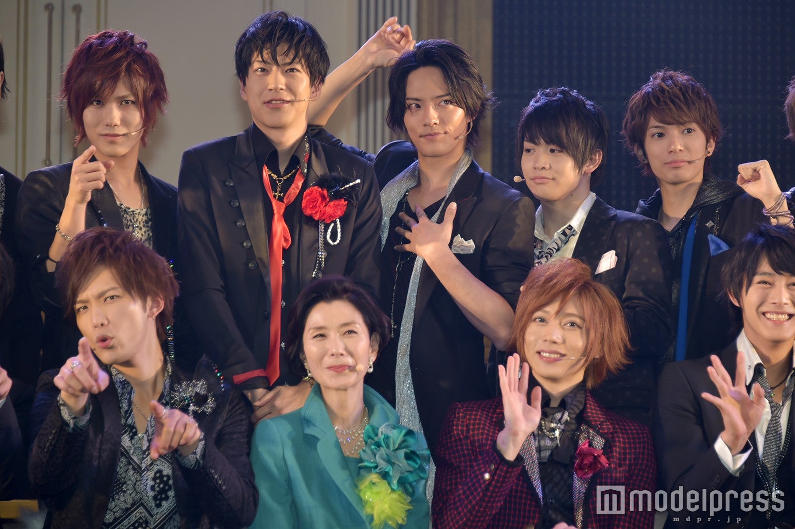 初日挨拶の模様（C）モデルプレス