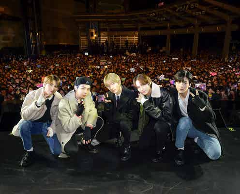 “BTSの弟分”TOMORROW X TOGETHER、遂に日本デビュー 記念イベントで2000人熱狂