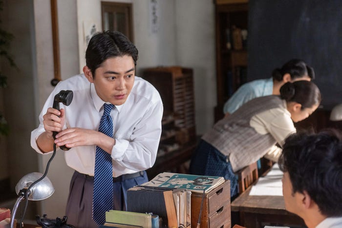 倉悠貴ら「あんぱん」第77話(C)NHK