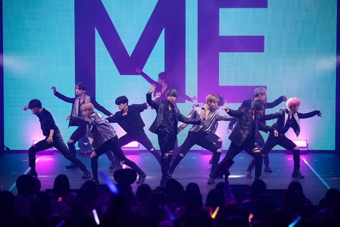 無料公開されたJO1の「1st FANMEETING at PACIFICO YOKOHAMA」(C)LAPONE ENTERTAINMENT