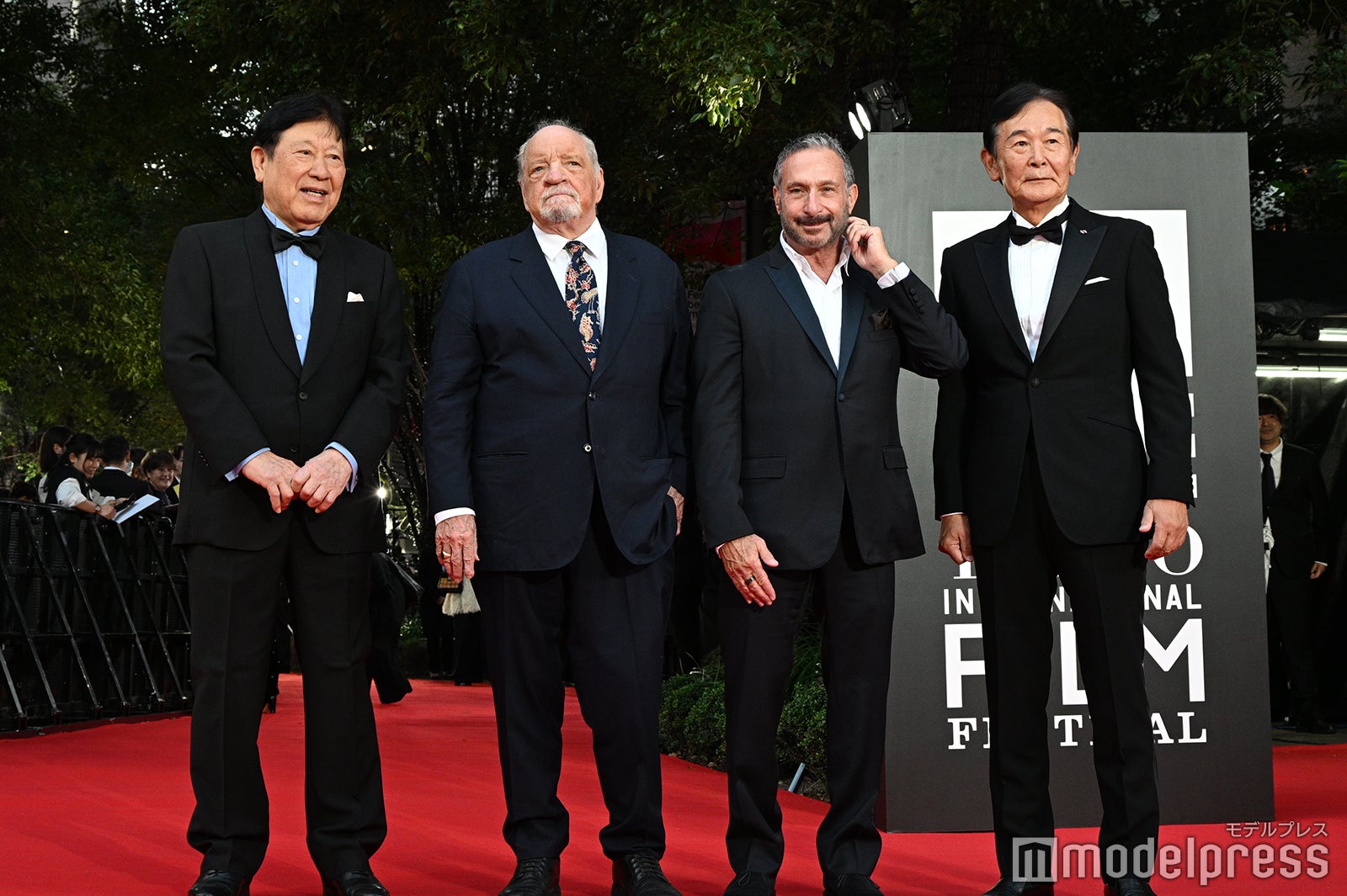 山本 又一朗、ポール・シュレイダー、アラン・プール、都倉俊一（C）モデルプレス