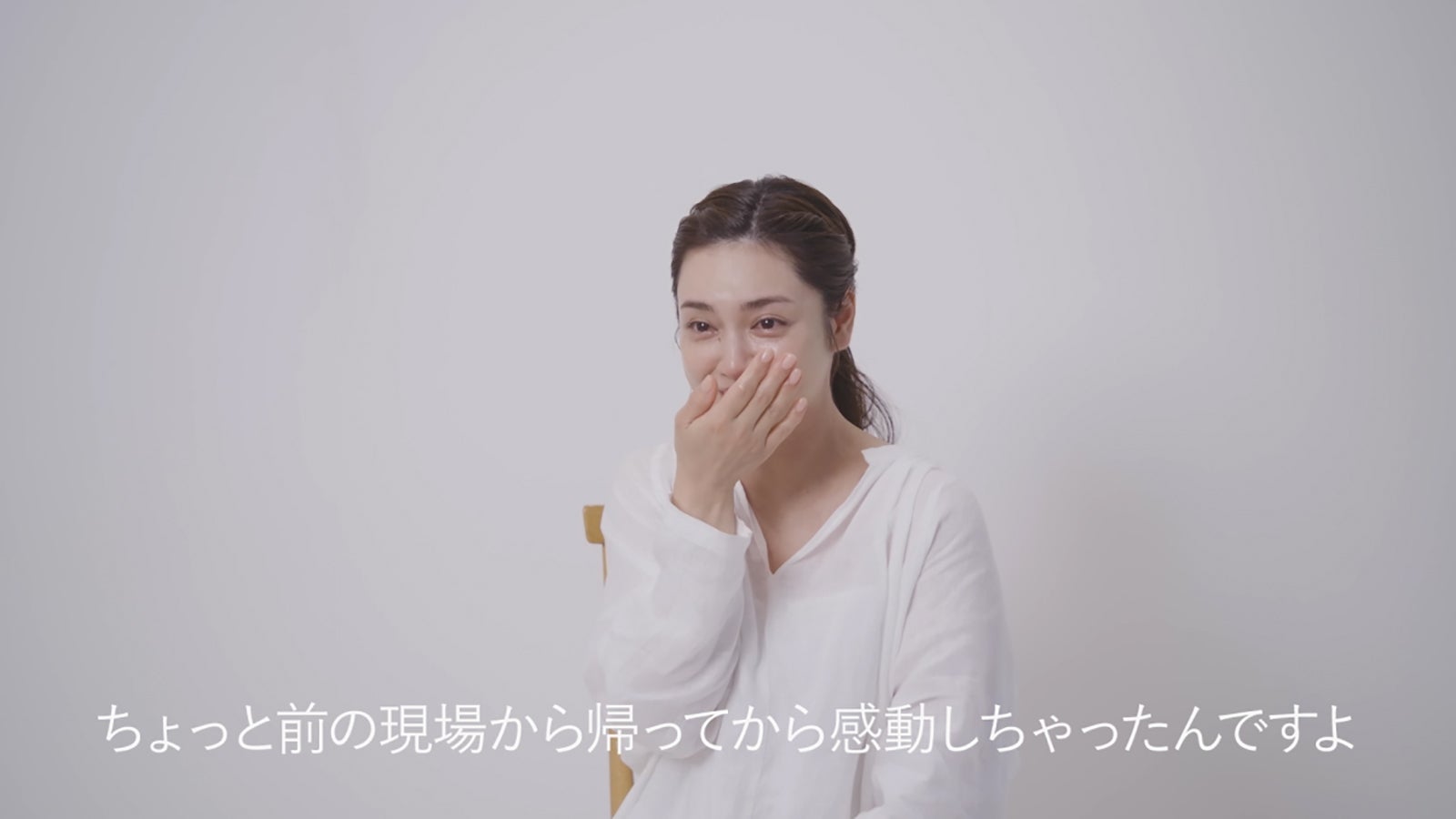 平愛梨／インタビュー動画キャプチャ （提供写真）