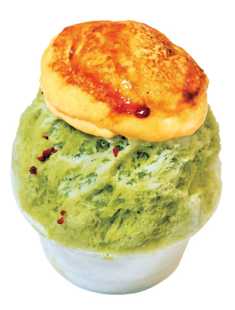 炙りかき氷ピスタチオ1,201円／画像提供：そごう・西武