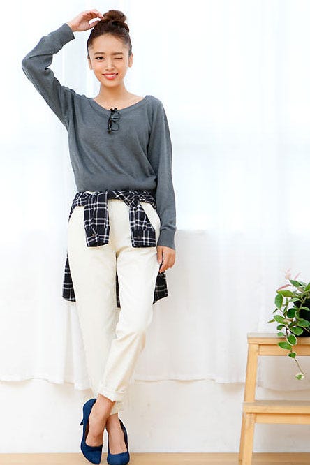 チェック柄起毛ネルシャツ「神戸レタス」1790円(税込)/画像提供:神戸レタス