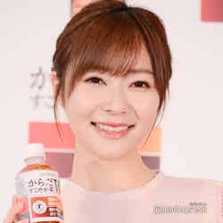 日本コカ・コーラ「からだすこやか茶Ｗ」新CM発表会に登壇した指原莉乃（C）モデルプレス