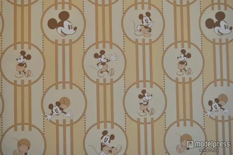 ミッキーマウスルームの壁紙
