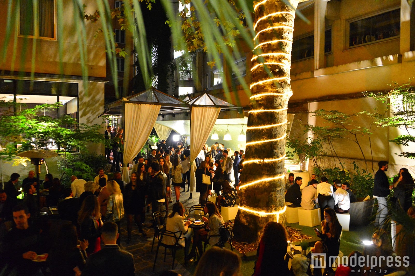 Manin Garden Hotelで行われたアフターパーティ（C）モデルプレス