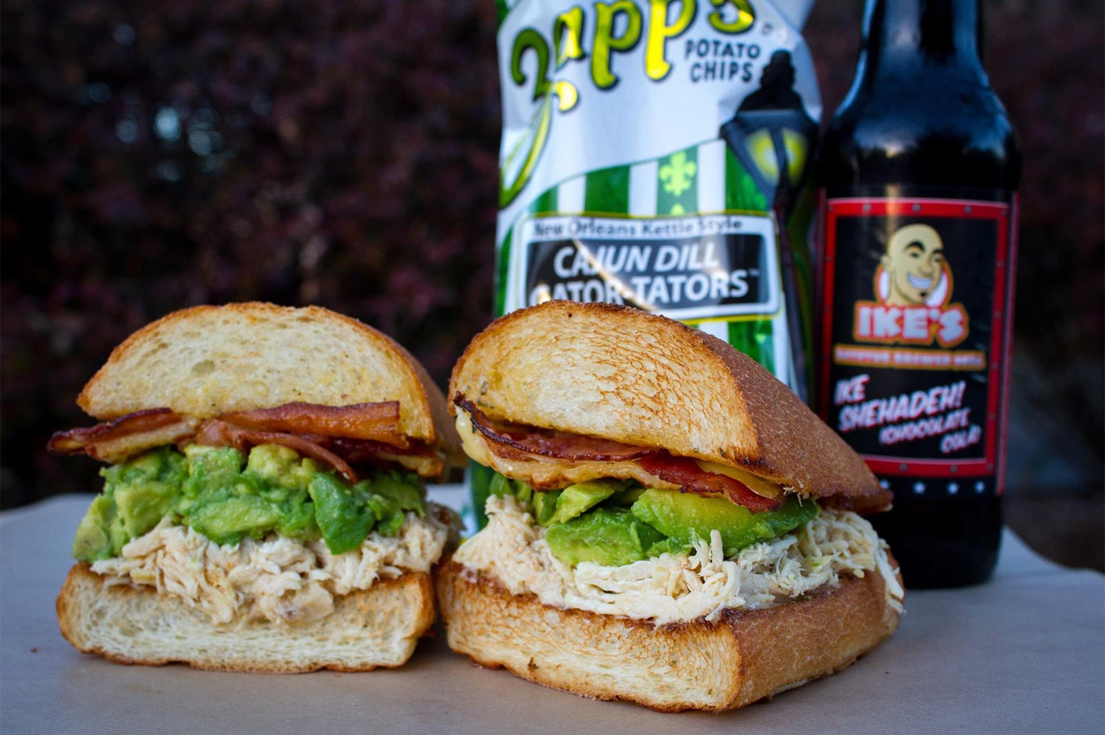 #12 Andrew Luck_chicken, bacon, garlic ＆ herb seasoning, avo, gouda／画像提供：アイクス・ラブ＆サンドウィッチ