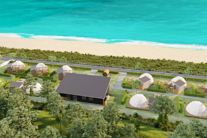 茨城に海沿いグランピング施設 グランマーレ茨城大洗 犬同伴ok 貸切温泉も 女子旅プレス