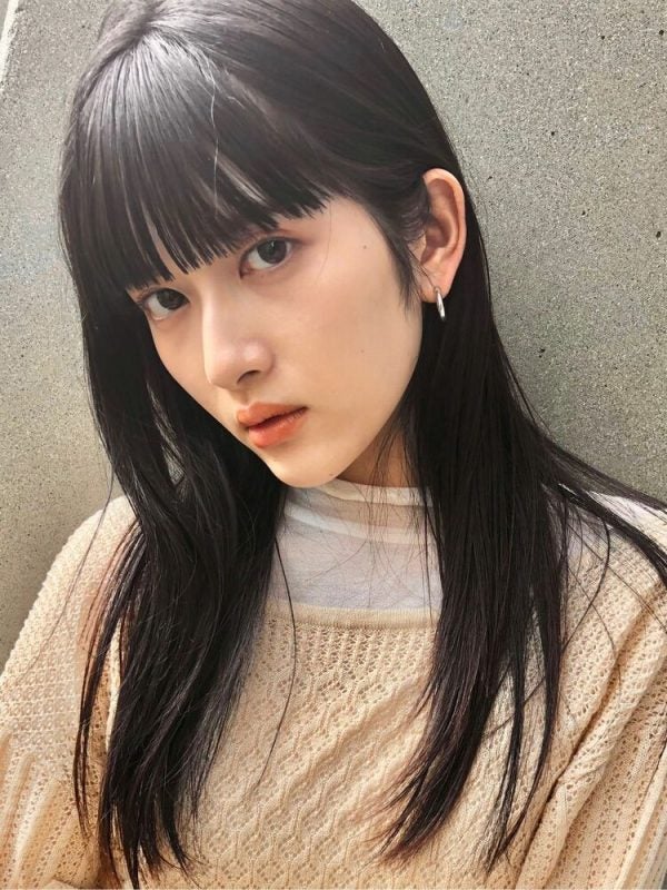 かわいいだけじゃない ぱっつん前髪をおしゃれにアレンジ 幼くならない髪型を紹介 モデルプレス かわいいだけじゃない ぱっつん前髪をおしゃれにアレンジ 幼くならない髪型を紹介 モデルプレス