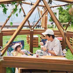 山の上の“オープンリビング”(提供画像)