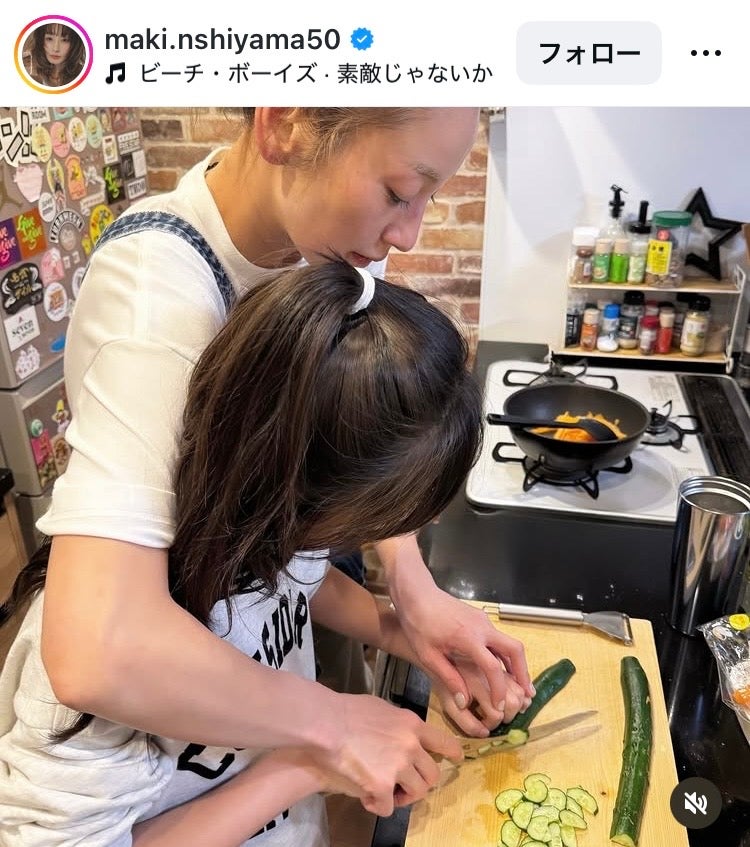 西山茉希Instagramより