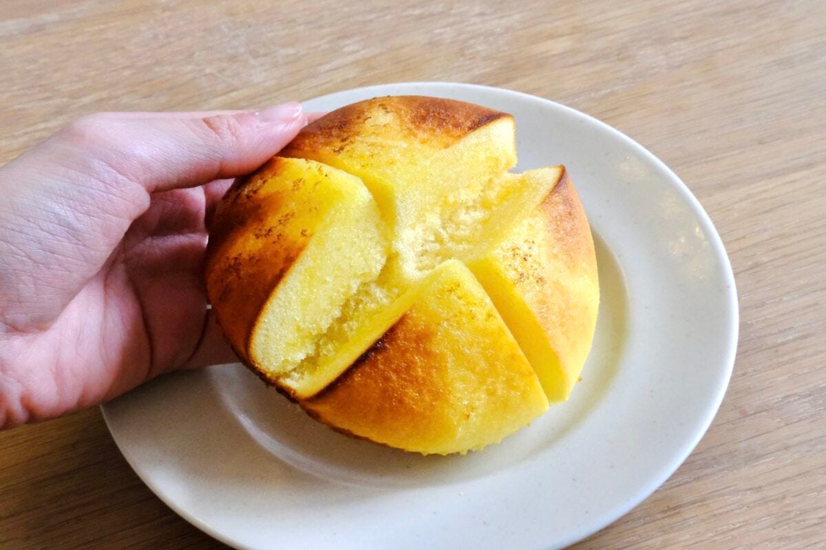 ギャル曽根 たまご蒸しパンアレンジ