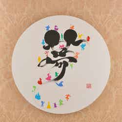 「円形キャンバスアート」￥150,000（限定10点）／（C）Disney