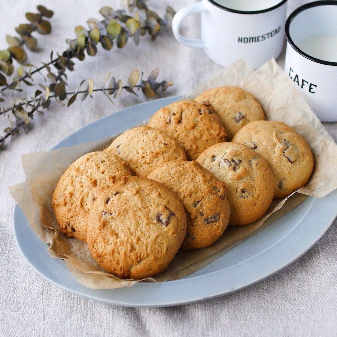 しっとりやわらかチョコチャンククッキー。HMで簡単!