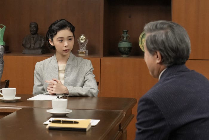 趣里、遠山俊也「ブギウギ」第117話(C)NHK