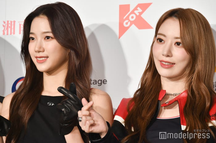 カズハ、サクラ(宮脇咲良)(C)モデルプレス