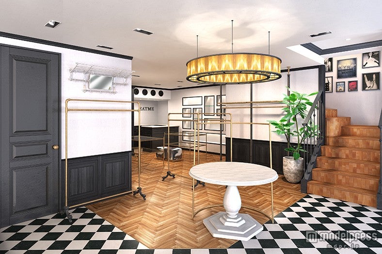 1F：オリジナルラインの洋服、ライフスタイル雑貨