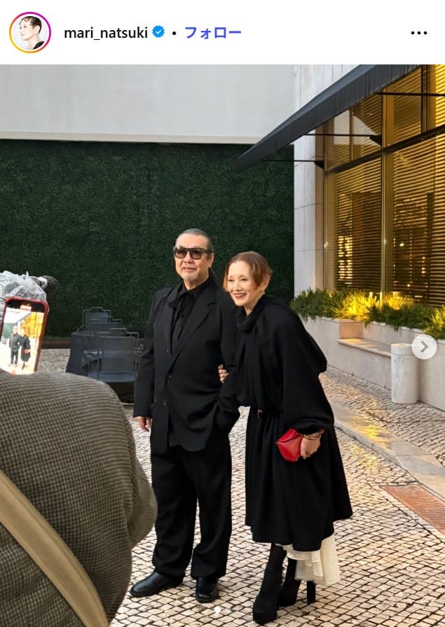 夏木マリInstagramより