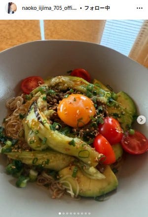 飯島直子Instagramより