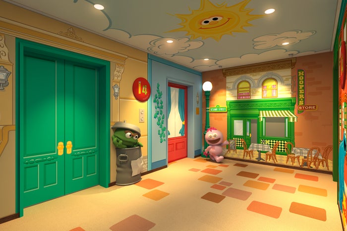 ユニバーサル・ウキウキ・ラッキー・フロア/画像提供:ユー・エス・ジェイ