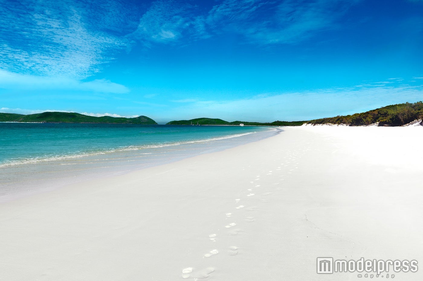世界で最も美しいと称されるホワイトヘブンビーチ（C）Hamilton Island
