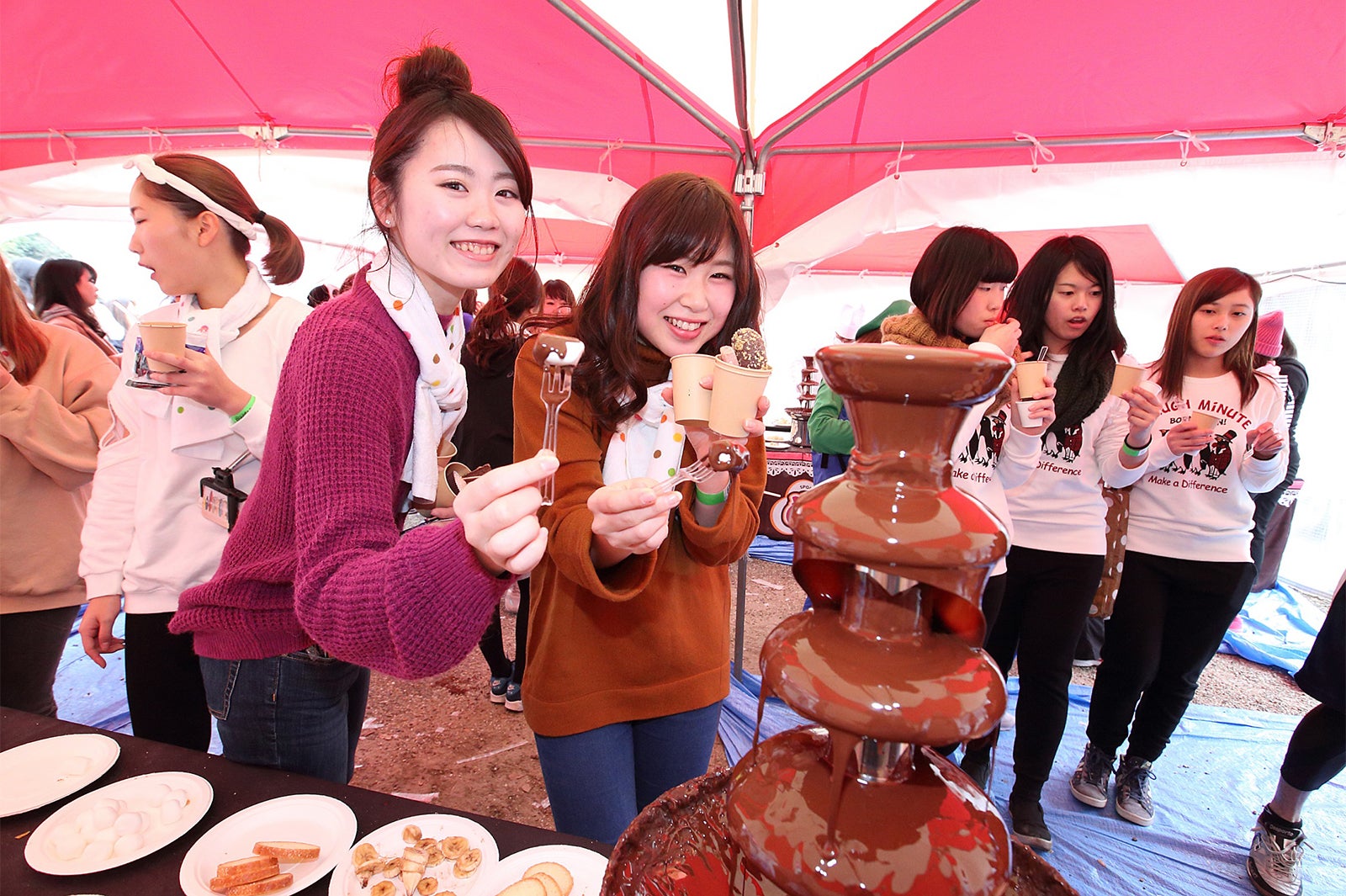 チョコラン過去開催時の様子／画像提供：スポーツワン／画像提供：スポーツワン