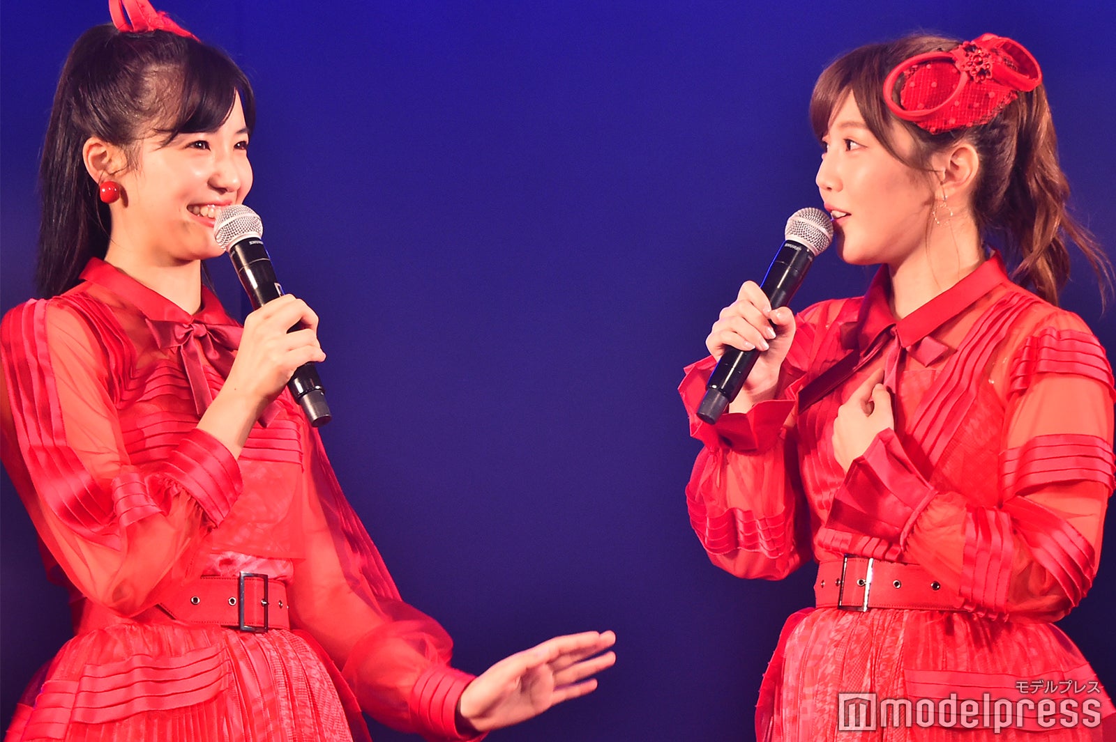 下尾みう、宮崎美穂／AKB48岡部チームA「目撃者」公演（C）モデルプレス