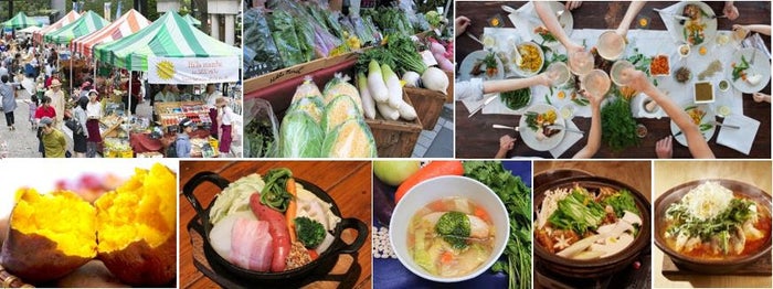 冬の特別企画「食べてあたたマルシェ」／画像提供：森ビル