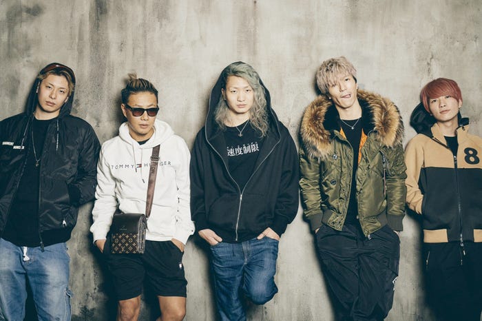 レペゼン地球(左から)MG脇、DJ銀太、DJ社長、DJふぉい、DJまる(C)レペゼン地球