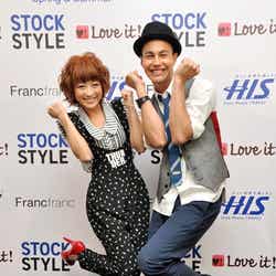 左から:鈴木奈々、ユージ