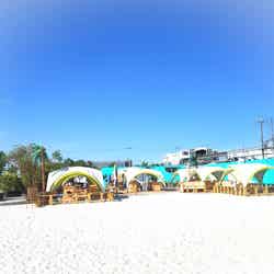 海のないビーチリゾート タチヒビーチ/画像提供:ソトイク