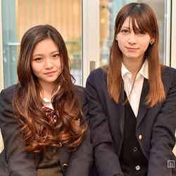 「関西女子高校生ミスコン2014」グランプリで「日本一可愛い女子高生」の桜井美悠さん（左）、「関東女子高校生ミスコン2014」グランプリの山本結巳さん（右）【モデルプレス】