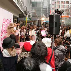 渋谷ハチ公前特設ステージ