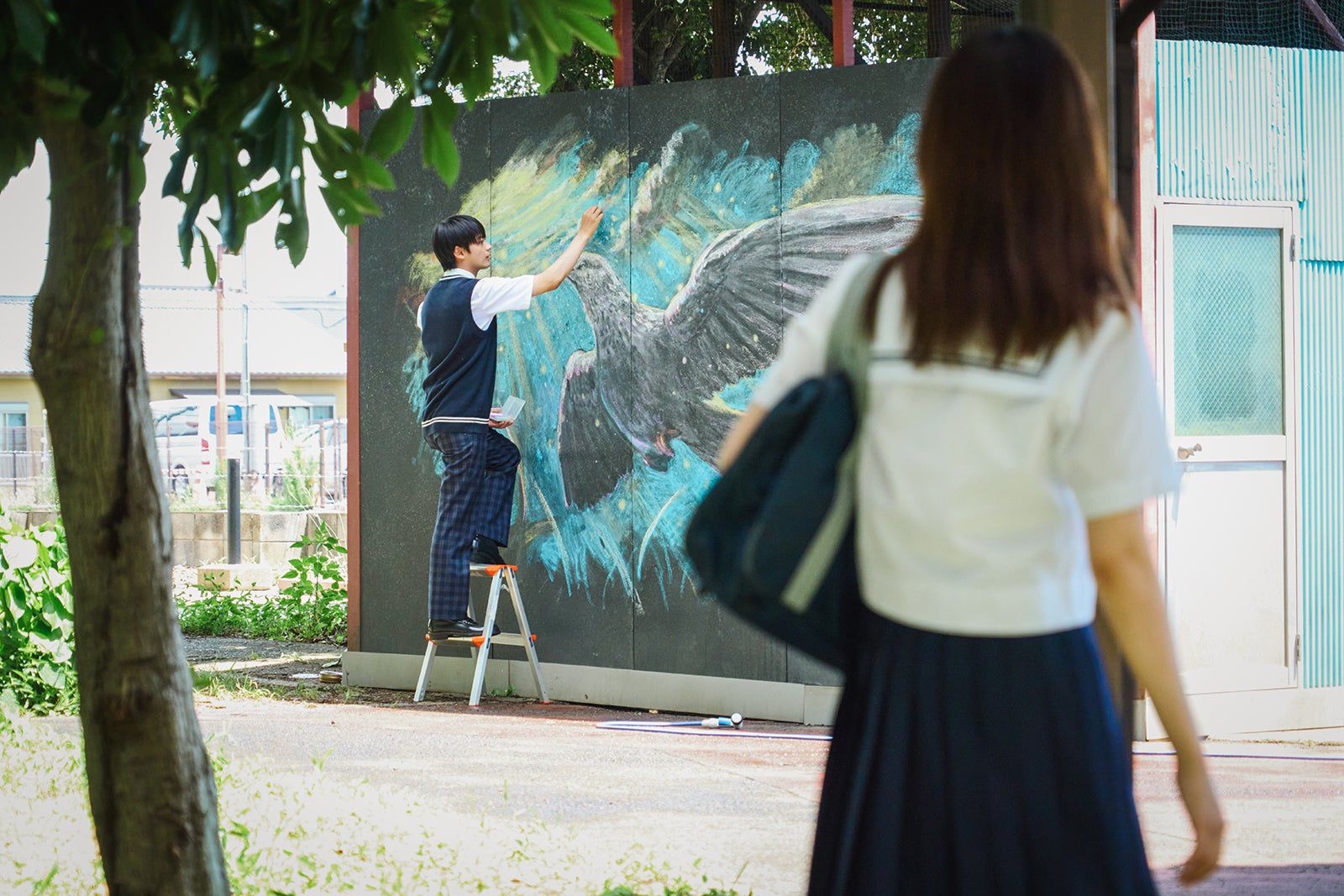 神尾楓珠、葵わかな「すべての恋が終わるとしても」第1話（C）ABCテレビ