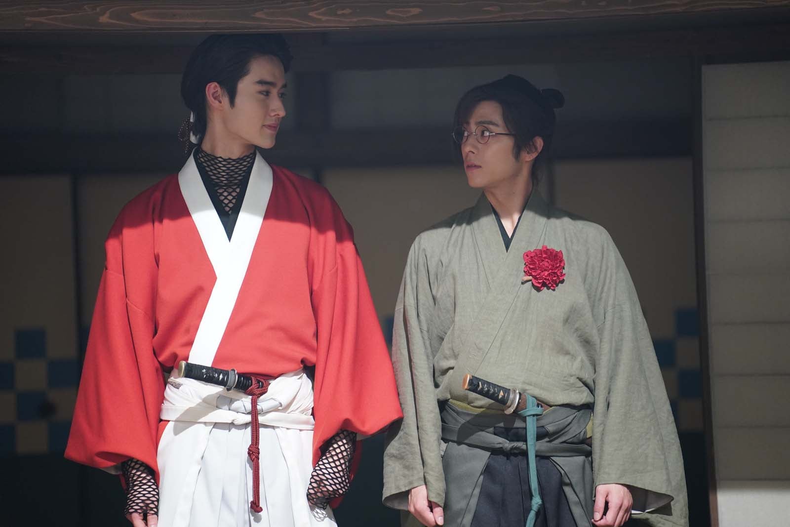 藤岡真威人、永田崇人「君とゆきて咲く～新選組青春録～」第14話より（C）テレビ朝日