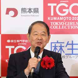 古野金廣氏（C）麻生専門学校グループ presents TGC 熊本 2024 記者発表会