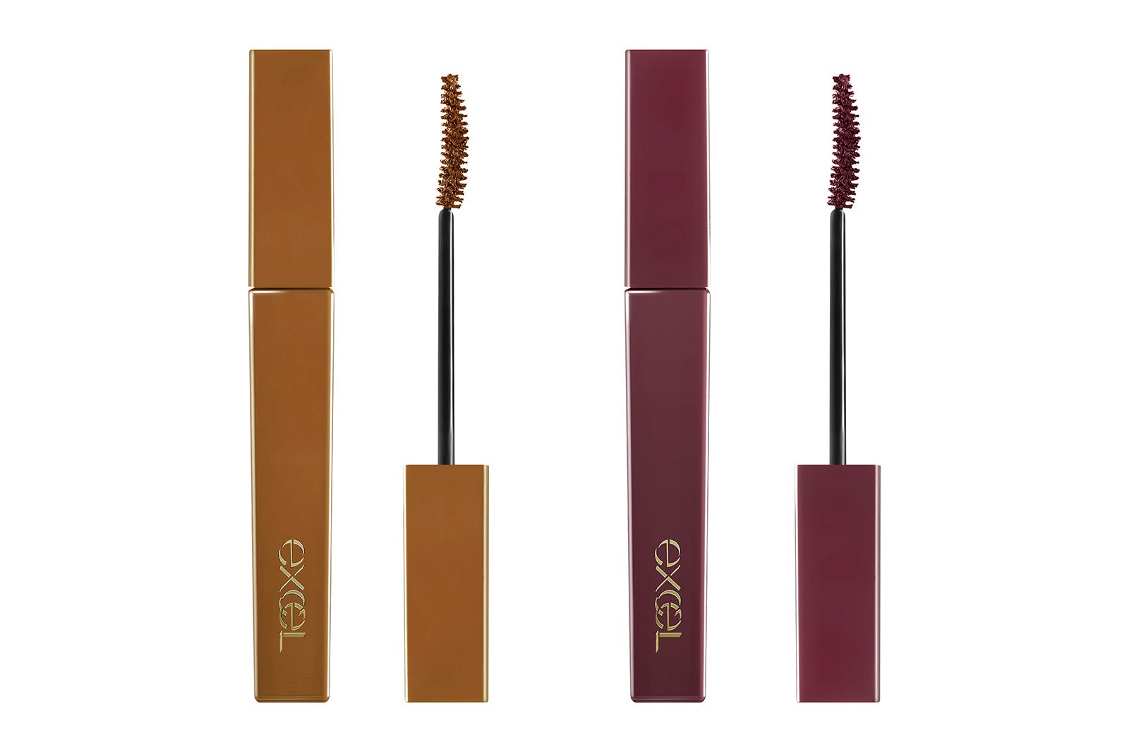 （左から）「ロング＆カラード ラッシュ LC05 （オレンジピール）」「同 LC06 （フローリスト）」（画像提供：常盤薬品工業株式会社）