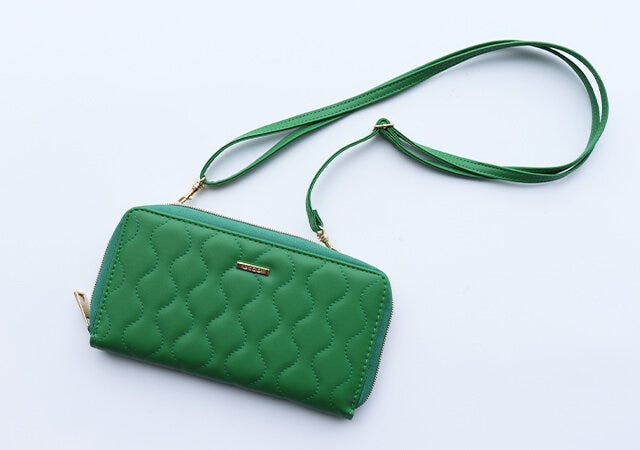 ムック本　ムック　付録　人気　おすすめ　オススメ　宝島社　宝島　レビュー　便利　優秀　当たり　最高　2023　Utao：　ウタオ　長財布　多機能長財布　財布　お財布　グリーン　緑