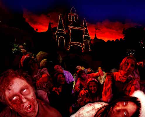 夜のピューロランドにゾンビ大量発生!恐怖のホラーイベントがパワーアップ