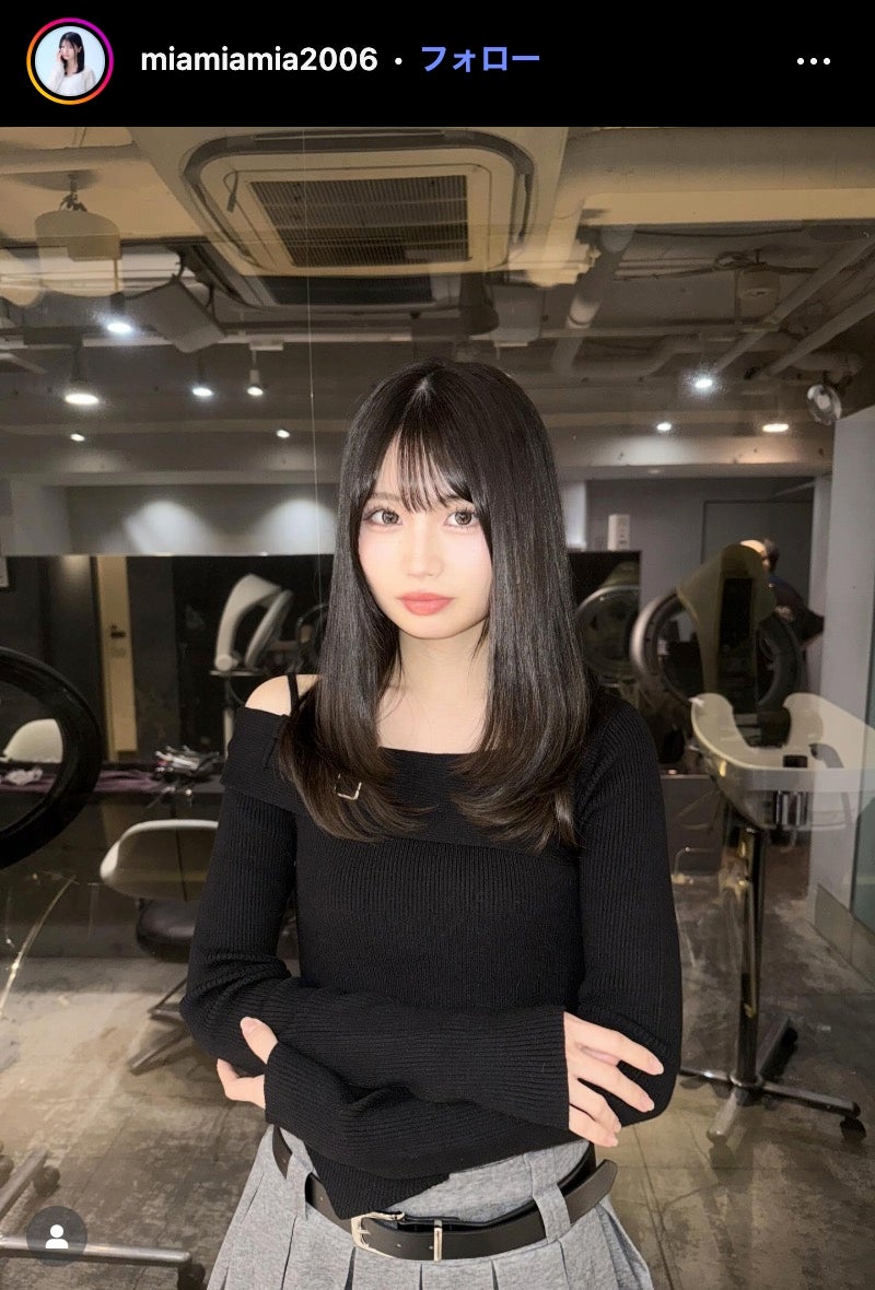 藤田みあInstagramより