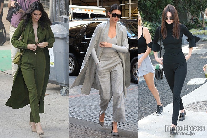 「ヴィクトリアズ・シークレット」ショー出演決定、ケンダル・ジェンナーの潔いワントーンコーデ