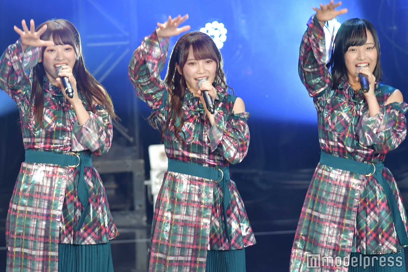 富田鈴花、加藤史帆、濱岸ひより「TOKYO IDOL FESTIVAL 2018」 （C）モデルプレス