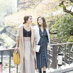 須雲川に架かる橋の上は、絶好のフォトスポット