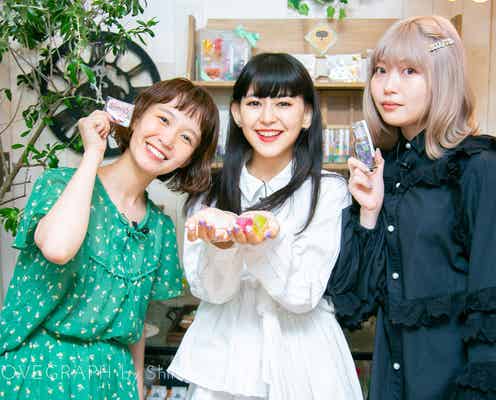 柴田紗希・菅沼ゆり・古関れんが“お取り寄せスイーツ女子会”