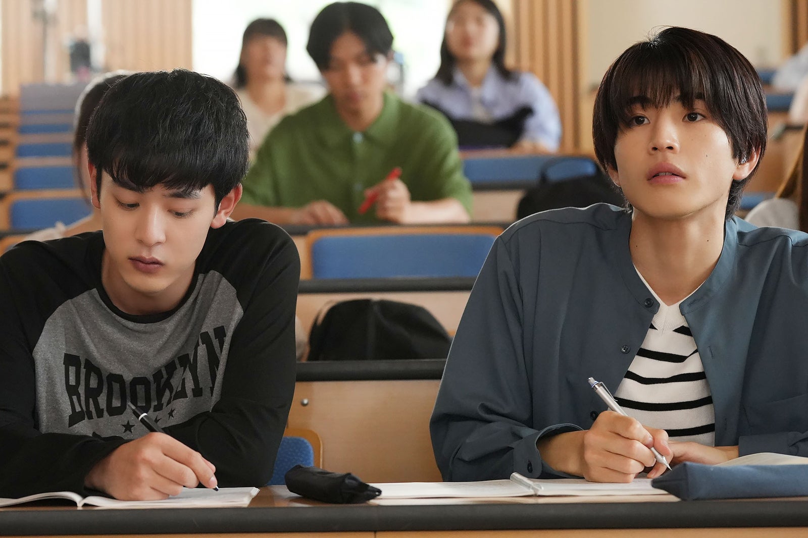 小林虎之介、中沢元紀「ひだまりが聴こえる」第10話より（C）「ひだまりが聴こえる」製作委員会