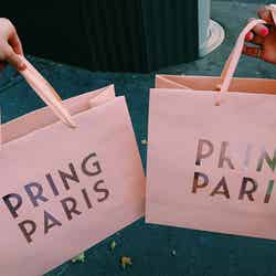 PRING PARISのショッパー/画像提供:所属事務所